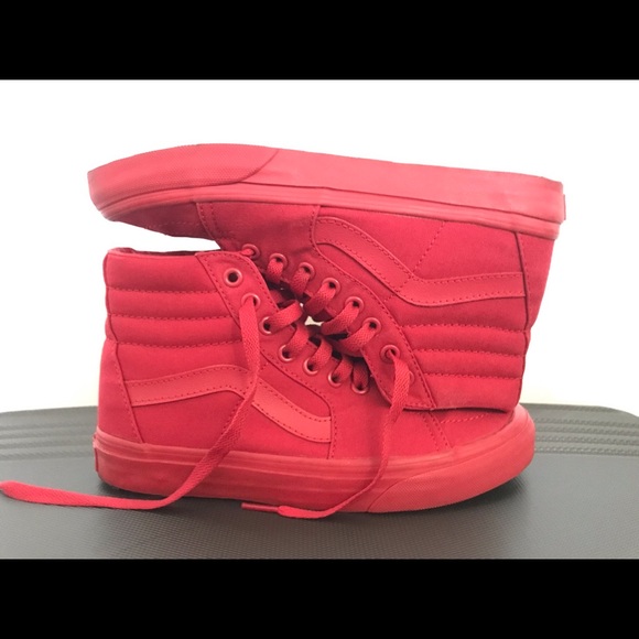 Red Vans - Picture 3 of 5